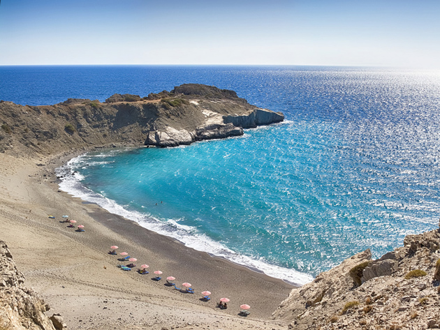 Agios Pavlos beach - South coast