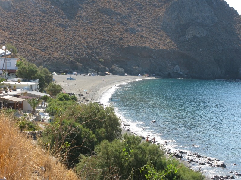 Dytikos (Dyskos) beach where at the east part nudism is allowed. - Dytikos (Dyskos) beach where at the east part nudism is allowed.